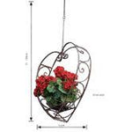 Hanging Heart Planter Gifts & Homewares Gaysha Chalk Paint Large 90cm 