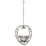 Hanging Heart Planter Gifts & Homewares Gaysha Chalk Paint Sml 50cm 