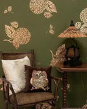 Japanese Hydranger Floral Stencil Royal Design Studio Stencils Gaysha Chalk Paint 
