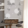 Japanese Hydranger Floral Stencil Royal Design Studio Stencils Gaysha Chalk Paint 