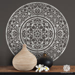Mandala Medallion Stencil Royal Design Studio Stencils Gaysha Chalk Paint 