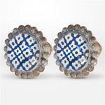 MDK1022-Sapphire Knobs, Hooks & Pulls Gaysha Chalk Paint 