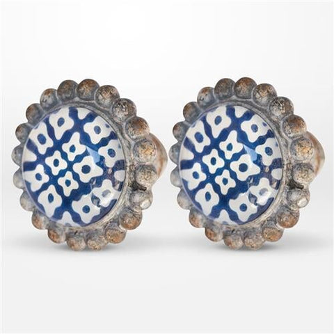 MDK1022-Sapphire Knobs, Hooks & Pulls Gaysha Chalk Paint 