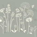 Meadow Flowers Stencil Annie Sloan Stencils Gaysha Chalk Paint 