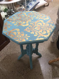 Ornamental Flower Royal Design Studio Stencils Gaysha Chalk Paint 
