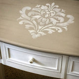 Ornamental Flower Royal Design Studio Stencils Gaysha Chalk Paint 