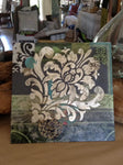 Ornamental Flower Royal Design Studio Stencils Gaysha Chalk Paint 