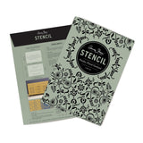 Paisley Floral Garland Stencil Annie Sloan Stencils Gaysha Chalk Paint 