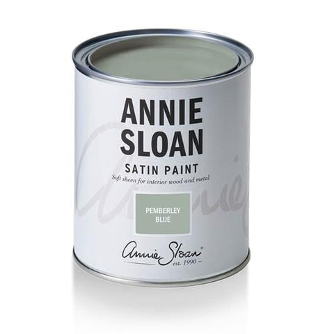 Pemberley Blue Satin Paint 750ml Satin Paint Gaysha Chalk Paint 