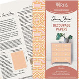 RHS Decoupage Paper Borders Annie Sloan Stencils & Decoupage Gaysha Chalk Paint 