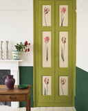RHS Decoupage Paper Dutch Tulips Annie Sloan Stencils & Decoupage Gaysha Chalk Paint 