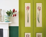 RHS Decoupage Paper Dutch Tulips Annie Sloan Stencils & Decoupage Gaysha Chalk Paint 