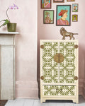 RHS Decoupage Paper Fleury Annie Sloan Stencils & Decoupage Paper Gaysha Chalk Paint 