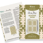 RHS Decoupage Paper Fleury Annie Sloan Stencils & Decoupage Paper Gaysha Chalk Paint 