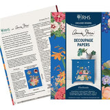 RHS Decoupage Paper Floribunda Annie Sloan Stencils & Decoupage Paper Gaysha Chalk Paint 