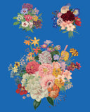 RHS Decoupage Paper Floribunda Annie Sloan Stencils & Decoupage Paper Gaysha Chalk Paint 