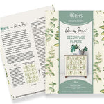 RHS Decoupage Paper Mint Annie Sloan Stencils & Decoupage Paper Gaysha Chalk Paint 