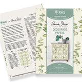 RHS Decoupage Paper Mint Annie Sloan Stencils & Decoupage Paper Gaysha Chalk Paint 