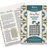 RHS Decoupage Paper Roundabouts Annie Sloan Stencils & Decoupage Paper Gaysha Chalk Paint 