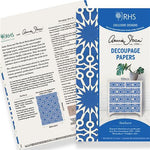 RHS Decoupage Paper Starburst Annie Sloan Stencils & Decoupage Paper Gaysha Chalk Paint 