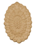 Rosette 69 Efex Decorative Appliques Gaysha Chalk Paint 