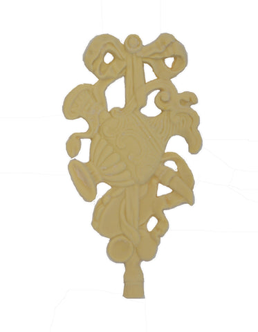 Rosette 7 Efex Decorative Appliques Gaysha Chalk Paint 