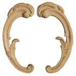 Scroll 5 Efex Decorative Appliques Gaysha Chalk Paint 