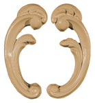 Scroll 8 Efex Decorative Appliques Gaysha Chalk Paint 