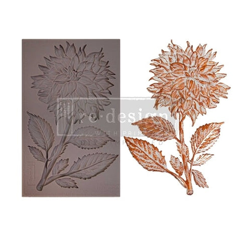 Sweet Dahlia Décor Moulds® Redesign with Prima® Gaysha Chalk Paint 